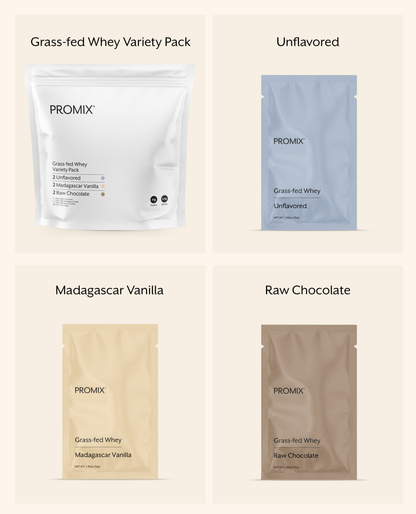Whey Protein Powder Variety Pack: 6 Serving Variety Pack